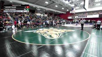 115 lbs Quarterfinal - Olivia Warren, Granada vs Jazlene Valdez, James Logan
