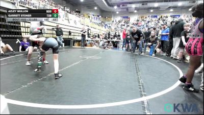 73 lbs Semifinal - Azley Mullon, Morrison Takedown Club vs Garrett Stoner, Team Guthrie Wrestling