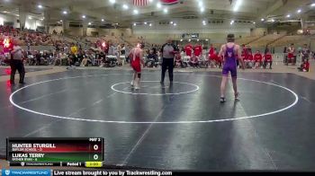 152 lbs Placement (4 Team) - Hunter Sturgill, Baylor School vs Lukas Terry, Father Ryan
