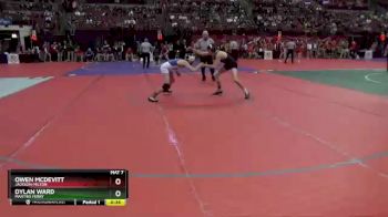 D3-113 lbs Cons. Round 1 - Owen McDevitt, Jackson-Milton vs Dylan Ward, Martins Ferry