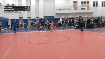 120 lbs Cons. Round 4 - Eli Chesla, Archbishop Spalding vs Nico DeRado, St Joseph Metuchen