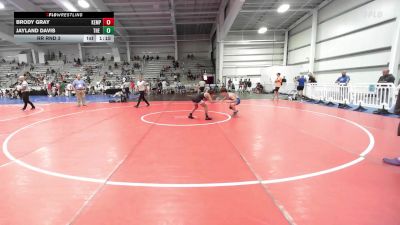 106 lbs Rr Rnd 3 - Brody Gray, Kempsville Wrestling Club vs Jayland Davis, The Fort Hammers Maroon