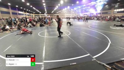 102 lbs Round Of 16 - Zander Hoover, Ford Dynasty WC vs Elijah Algien, The Colorado Mat Monkeys