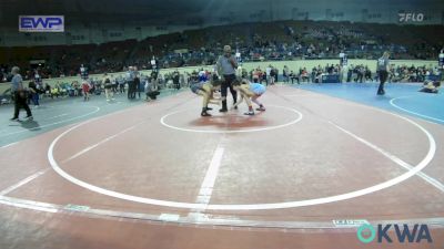 86 lbs Consi Of 8 #2 - Braxton Jones, Collinsville Cardinal Youth Wrestling vs Dylan Reed, Pawhuska Elks Takedown