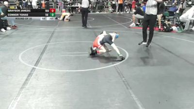 50 lbs Round Of 32 - Grayson Janezic, Triumph Trained vs Connor Yuhas, The Outsiders