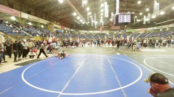 130 lbs Round Of 16 - Leo Ramirez, Bear Cave WC vs Talon Flowers, Wrecking Crew