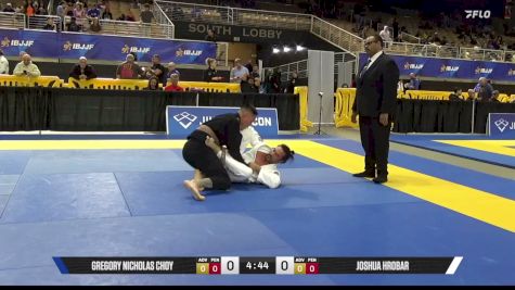 Joshua Hrobar vs Gregory Nicholas Choy 2026 Pan Jiu Jitsu IBJJF Championship