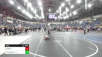 54 lbs Quarterfinal - Bryce Neel, NB Elite vs Noah Fresquez, Pomona Elite