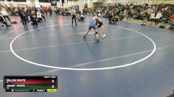120 lbs Cons. Round 4 - Henry White, KS vs Dillon White, IL