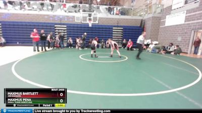 90/HWT Round 1 - Maximus Bartlett, 208 Badgers vs Maximus Pena, Small Town Wrestling