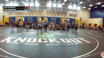 138 lbs Quarters & Wb (16 Team) - Izak Rodriguez, Funky Monkey vs Jack Fitzgerald, Naperville Central