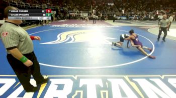 I-118 lbs Cons. Round 4 - Chase Phillips, Ward Melville vs Lukas Yeager, Hilton