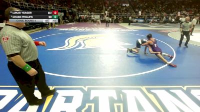 I-118 lbs Cons. Round 4 - Chase Phillips, Ward Melville vs Lukas Yeager, Hilton
