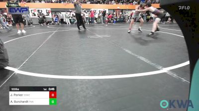 100 lbs Rr Rnd 1 - Jett Parker, D3 Wrestling Cluib vs Andrew Burchardt, Perry Wrestling Academy