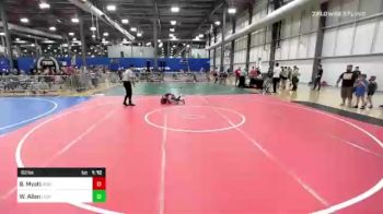 62 lbs Rr Rnd 2 - Brady Myatt, Ringers vs Wyler Allen, Lions Wrestling Academy