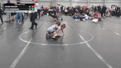 48 lbs Round 3 (6 Team) - Cohen Walker, Rising Kingz vs Luca Fiordirosa, Potentially Dangerous