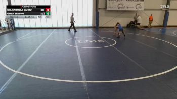 70 lbs Rr Rnd 3 - Mia Carmela Barro, Mat Warriors PWC vs Owen Treung, 84 Athletes