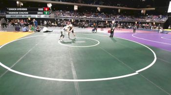 5A 126 lbs Cons. Round 2 - Hudson Chilton, Comal Smithson Valley vs Chuck Stevens, Leander Rouse