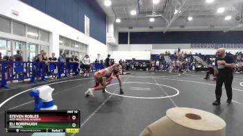 132 lbs Semifinal - Eli Roripaugh, Chaparral vs Steven Robles, ACES WRESTLING ACADEMY