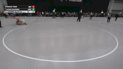 150 lbs Champ. Rd Of 64 - Spencer Timm, Lake Gibson High School Wrestling vs Lucas Oliverio, Cerberus Wrestling