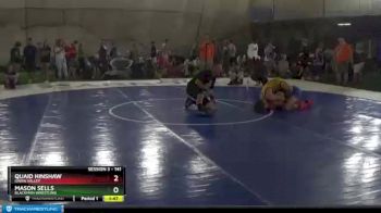141 lbs Champ. Round 1 - Mason Sells, Blackman Wrestling vs Quaid Hinshaw, Owen Valley
