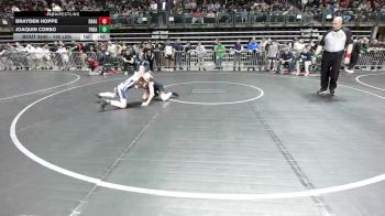 100 lbs Quarterfinal - Brayden Hoppe, Dragons vs Joaquin Corso, Paramus