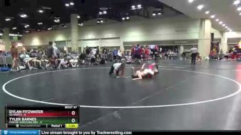 106 lbs Round 8 (10 Team) - Tyler Barnes, Foxfire Wrestling Red vs Dylan Fitzwater, GA Misfits