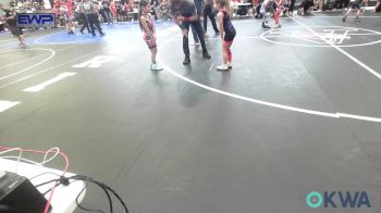 52-55 lbs Consolation - Jolene Chuculate, Tulsa Blue T Panthers vs Alyna Johnson, Skiatook Youth Wrestling