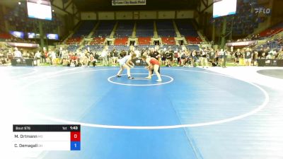 164 lbs Cons 32 #2 - Maggie Ortmann, Missouri vs Cailyn Demagall, Ohio