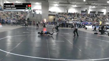 AA 157 lbs Cons. Round 1 - Jacob Lewis, Bartlett High School vs Parker Jones, Nolensville High School