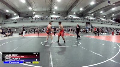215 lbs Round 4 - Samuel Murphy, McDonald County High School Wrestling vs Malosi Sosef, McDonald County High School Wrestling
