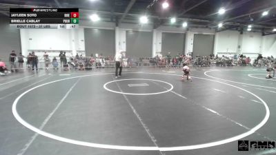 37 lbs Rr Rnd 3 - Jayleen Soto, Riverside Rascals vs Brielle Cablay, Pounders WC