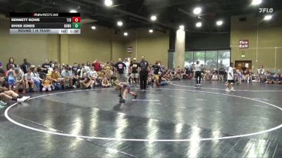 45 lbs Round 1 (6 Team) - River Jones, Gulf Coast WC vs Bennett Rowe, Tasmanian Devils