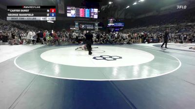 175 lbs Cons. Sub-rd Of 32 - Carter Durst, PA vs George Mansfield, UT