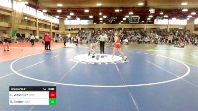 126 lbs Consi Of 8 #1 - Danny Washburn, Bergen Catholic vs Sam Bodnar, Old Tappan