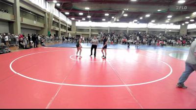 132 lbs Quarterfinal - Vanessa Feola, Passaic County Tech vs Kayla Vazquez, Kinnelon