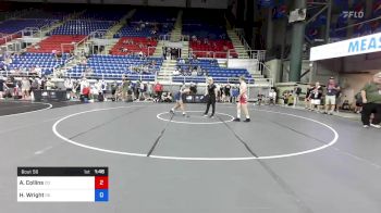 120 lbs Rnd Of 128 - Austin Collins, Colorado vs Hayden Wright, Oklahoma