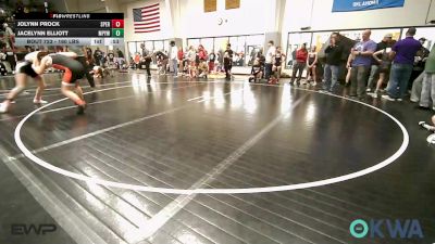 160 lbs Rr Rnd 2 - Jolynn Prock, Sperry Wrestling Club vs Jacelynn Elliott, Mannford Pirate Youth Wrestling