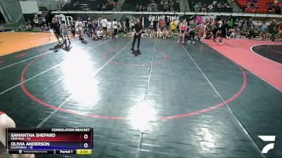 106 lbs Cross Bracket (8 Team) - Quinn Lindsley, Montana vs Eleina Cortez, California