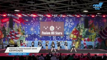Fusion All Stars Pleasant Grove - Kryptonite [2024 L2 Junior - Small] 2024 Spirit Celebration Christmas Grand Nationals
