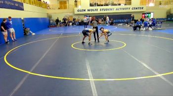 125 lbs Semifinals (16 Team) - Hunter Jackson, Carl Albert State vs Dominic Chimeno, Iowa Lakes Community College