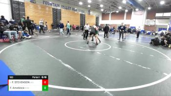 160 lbs Cons. Round 2 - FRANKIE STEVENSON, Hesperia vs Fisher Amabisca, Kingsburgh