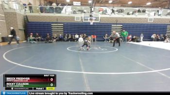 50 lbs Cons. Round 3 - Brock Freemyer, Emmett Wrestling Club vs Rocky Cullison, Lil Mavs Wrestling