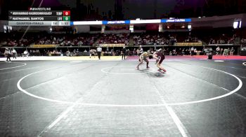 157 lbs Quarterfinal - Mukhammad Nasriddinkhujaev, Temple vs Nathaniel Santos, Life
