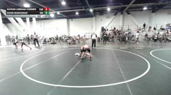 86 lbs Quarterfinal - Kayson Lobehan Cormier, Team Aggression vs David Markarian, Reign WC