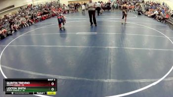 150 lbs Round 1 (6 Team) - Quintin Trevino, Kansas Cobras vs Lexton Smith, North Dakota 2