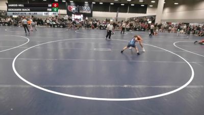 92 lbs Quarters - Benjamin Mack, Pursuit Wrestling Minnesota vs Jameis Hill, Immortal Athletics WC