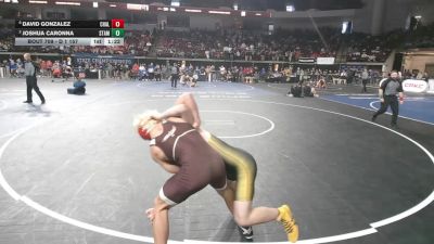 D 1 157 lbs Semifinal - David Gonzalez, Chalmette vs Joshua Caronna, St. Amant