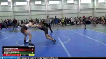 120 lbs Round 1 (8 Team) - Cohen Buccione, Mat Factory vs Sammy Spaulding, Revival Y