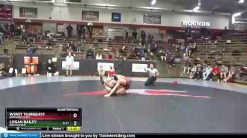 149 lbs Quarterfinal - Wyatt Turnquist, Northern State vs Logan Bailey, Indianapolis